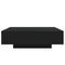 vidaXL Coffee Table Black 100x100x31 cm Engineered Wood