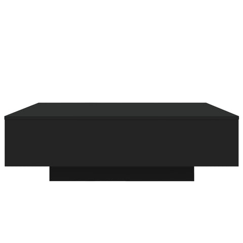 vidaXL Coffee Table Black 100x100x31 cm Engineered Wood