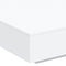 vidaXL Coffee Table with LED Lights White 100x100x31 cm