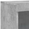 vidaXL Side Cabinet with LED Lights Concrete Grey Engineered Wood