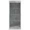vidaXL Sideboard with LED Lights Concrete Grey 41x37x100 cm