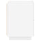 vidaXL Bedside Cabinet with LED Lights White Engineered Wood