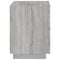 vidaXL Bedside Cabinets with LED Lights 2 pcs Grey Sonoma Engineered Wood