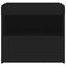 vidaXL Bedside Cabinets with LED Lights 2 pcs Black 50x40x45 cm