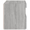 vidaXL Bedside Cabinet with LED Lights Grey Sonoma 50x40x45 cm