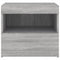 vidaXL Bedside Cabinets with LED Lights 2 pcs Grey Sonoma 50x40x45 cm