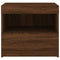 vidaXL Bedside Cabinets with LED Lights 2 pcs Brown Oak 50x40x45 cm