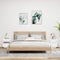 vidaXL Bedside Cabinets with LED Lights 2 pcs White 40x39x48.5 cm