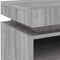 vidaXL Bedside Cabinets with LED Lights 2 pcs Grey Sonoma 40x39x48.5 cm