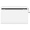 vidaXL Wall-mounted Bedside Cabinets with LED Lights 2 pcs White