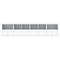 vidaXL Sideboard with LED Lights White 283x37x67 cm