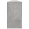 vidaXL Sideboard with LED Lights Concrete Grey 283x37x67 cm