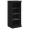 vidaXL Sideboards with LED Lights 3 pcs Black Engineered Wood