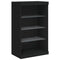 vidaXL Sideboards with LED Lights 3 pcs Black Engineered Wood