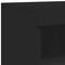 vidaXL Sideboard with LED Lights Black 162x37x100 cm