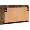 vidaXL LED Bathroom Mirror Cabinet Smoked Oak 80x12x45 cm Acrylic