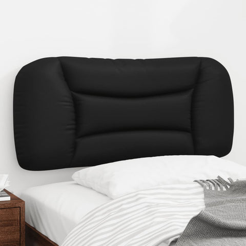 vidaXL Headboard Cushion Black 90 cm Faux Leather