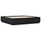 vidaXL Bed Frame with LED without Mattress Black 180x200 cm Super King