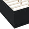 vidaXL Bed Frame with LED without Mattress Black 135x190 cm Double
