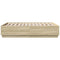 vidaXL Bed Frame with LED without Mattress Sonoma Oak 135x190 cm Double
