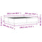vidaXL Bed Frame without Mattress Sonoma Oak 200x200 cm