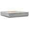 vidaXL Bed Frame without Mattress Grey Sonoma 200x200 cm