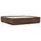 vidaXL Bed Frame without Mattress Brown Oak 200x200 cm
