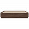 vidaXL Bed Frame without Mattress Brown Oak 200x200 cm