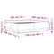 vidaXL Bed Frame without Mattress Sonoma Oak 180x200 cm Super King