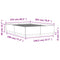vidaXL Bed Frame without Mattress Smoked Oak 150x200 cm King Size