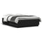 vidaXL Bed Frame without Mattress Black 120x200 cm