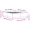 vidaXL Bed Frame without Mattress Black 120x200 cm