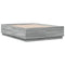 vidaXL Bed Frame without Mattress Grey Sonoma 140x190 cm