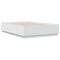 vidaXL Bed Frame without Mattress White 135x190 cm Double