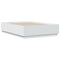 vidaXL Bed Frame without Mattress White 135x190 cm Double