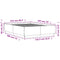 vidaXL Bed Frame without Mattress Sonoma Oak 120x190 cm Small Double