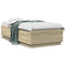vidaXL Bed Frame without Mattress Sonoma Oak 90x190 cm Single