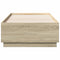vidaXL Bed Frame without Mattress Sonoma Oak 90x190 cm Single