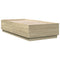 vidaXL Bed Frame without Mattress Sonoma Oak 90x190 cm Single