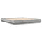 vidaXL Bed Frame with LED without Mattress Concrete Grey 200x200 cm