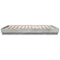 vidaXL Bed Frame with LED without Mattress Concrete Grey 200x200 cm