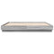 vidaXL Bed Frame with LED without Mattress Grey Sonoma 200x200 cm