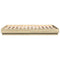 vidaXL Bed Frame with LED without Mattress Sonoma Oak 160x200 cm
