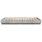 vidaXL Bed Frame with LED without Mattress Concrete Grey 150x200 cm King Size