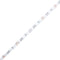 vidaXL Bed Frame with LED without Mattress Concrete Grey 150x200 cm King Size
