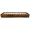 vidaXL Bed Frame with LED without Mattress Smoked Oak 150x200 cm King Size
