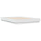 vidaXL Bed Frame with LED without Mattress White 140x200 cm