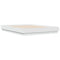 vidaXL Bed Frame with LED without Mattress White 140x200 cm