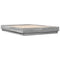 vidaXL Bed Frame with LED without Mattress Grey Sonoma 135x190 cm Double