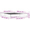 vidaXL Bed Frame without Mattress Smoked Oak 150x200 cm King Size